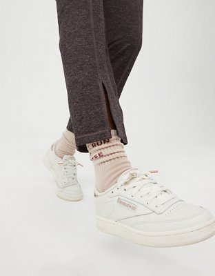Женские брюки Aerie OFFLINE By Aerie The Hugger High Waisted Cropped Flare Legging — фото 6