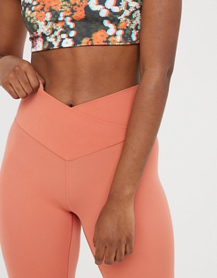 offline realme high waisted crossover leggings