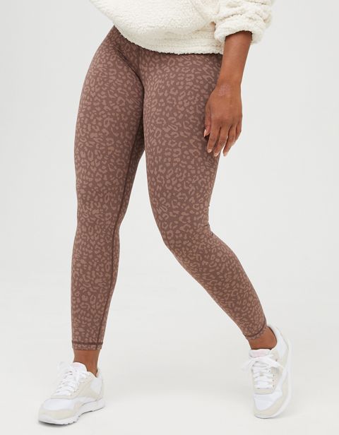 Женские брюки Aerie OFFLINE Leopard High Waisted Legging