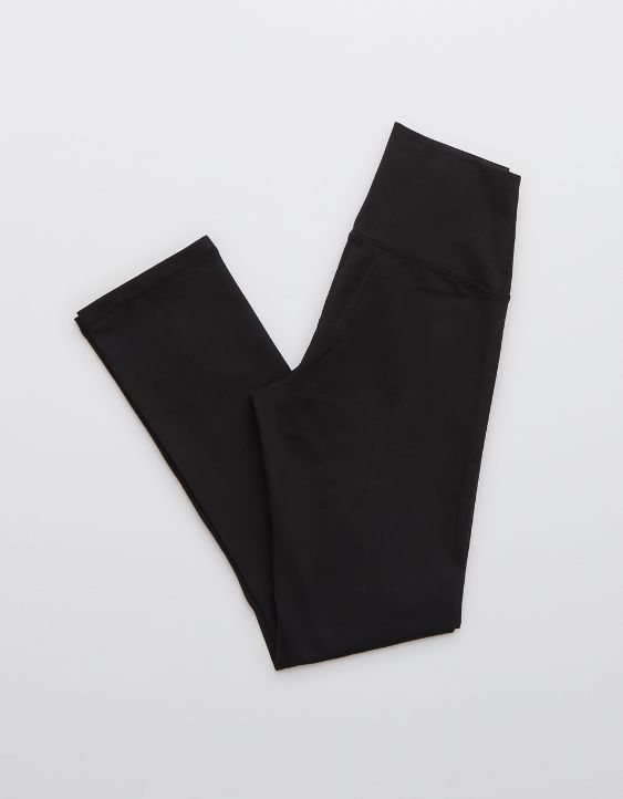 OFFLINE By Aerie The Hugger High Waisted Cropped Flare Legging
