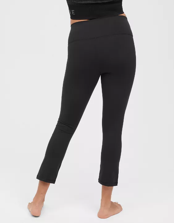 OFFLINE By Aerie The Hugger High Waisted Cropped Flare Legging