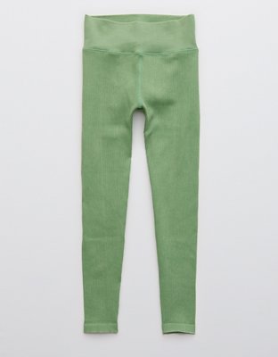 Женские брюки Aerie OFFLINE Ribbed Seamless High Waisted Legging — фото 3