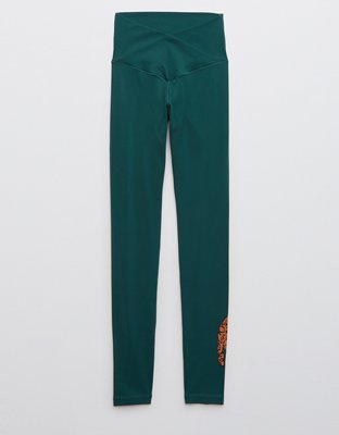 Женские брюки Aerie OFFLINE By Aerie x Aly Raisman Real Me High Waisted Crossover Legging — фото 4