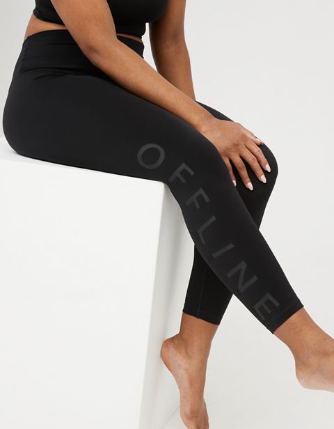 Женские брюки Aerie OFFLINE By Aerie Real Me High Waisted Graphic Legging