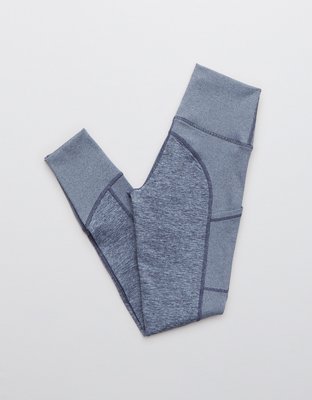 OFFLINE By Aerie The Hugger Ribbed Pocket Legging