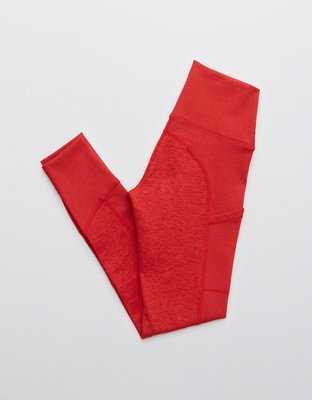 Женские брюки Aerie OFFLINE By Aerie The Hugger Ribbed Pocket Legging — фото 4