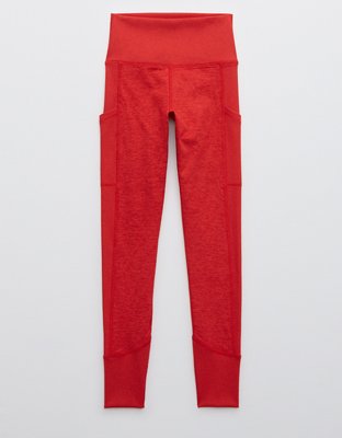 OFFLINE By Aerie The Hugger Ribbed Pocket Legging