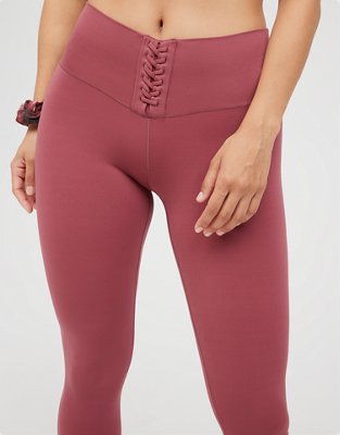 OFFLINE By Aerie Real Me High Waisted Lace Up Legging