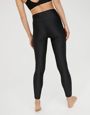 crossover waistband leggings