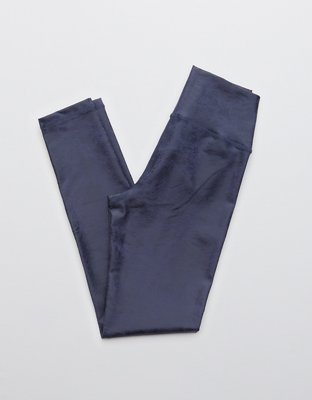 OFFLINE By Aerie The Hugger Crossover High Waisted Crackle Legging