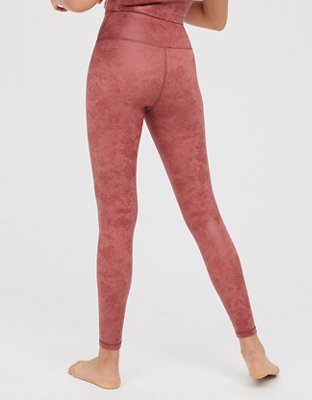 OFFLINE By Aerie The Hugger Crossover High Waisted Crackle Legging