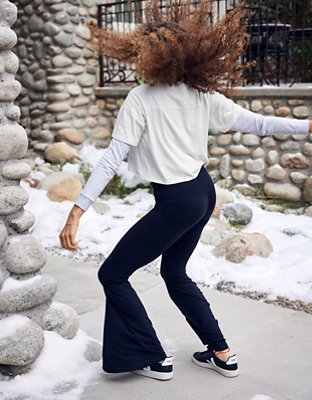 OFFLINE Real Me High Waisted Crossover Super Flare Legging