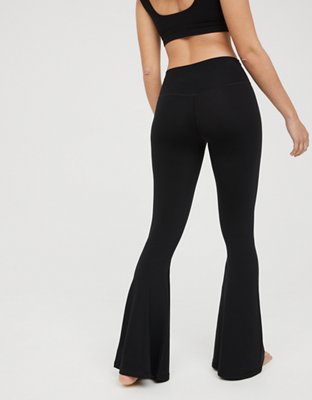 OFFLINE By Aerie Real Me High Waisted Crossover Super Flare Legging