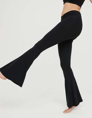 OFFLINE By Aerie Real Me High Waisted Crossover Super Flare Legging