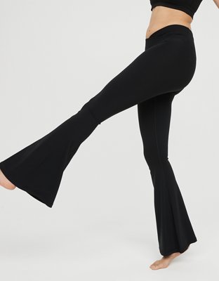 OFFLINE By Aerie Real Me High Waisted Crossover Super Flare Legging