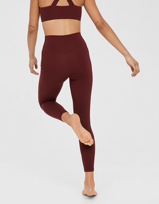 OFFLINE By Aerie Real Me XTRA Legging Crossover Cintura Alta con Bolsillo
