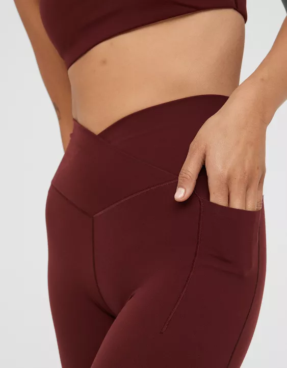 OFFLINE By Aerie Real Me Xtra Crossover High Waisted Pocket Legging