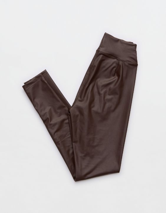 OFFLINE By Aerie Real Luxe Faux Leather Legging