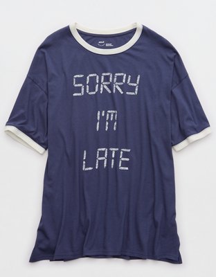 Женские футболки Aerie Sleep Happens Night Tee — фото 3