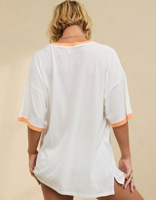 Женские футболки Aerie Halloween Tootsie Roll Sleep Happens Night Tee — фото 2