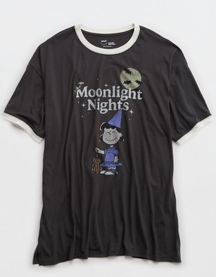 Aerie Halloween Peanuts Sleep Happens Night Tee