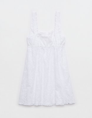 Aerie Off-Duty Embroidered Cotton Nightie
