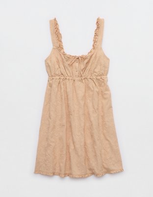 Aerie Off-Duty Embroidered Cotton Nightie