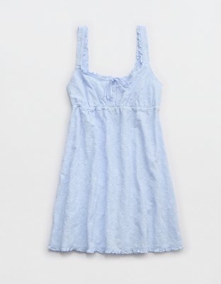 Aerie Off-Duty Embroidered Cotton Nightie