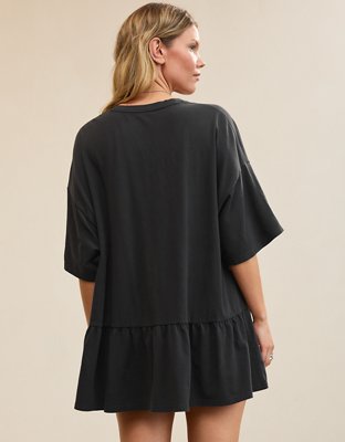 Our #1 sleep tee now with a ruffle hem!