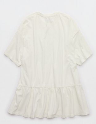 Our #1 sleep tee now with a ruffle hem!