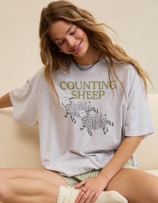 Aerie Sleep Happens Night Tee
