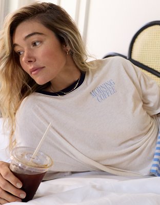 Aerie Sleep Happens Night Tee