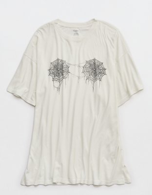 OVERSLEPT by Aerie Sleep Happens Night Tee