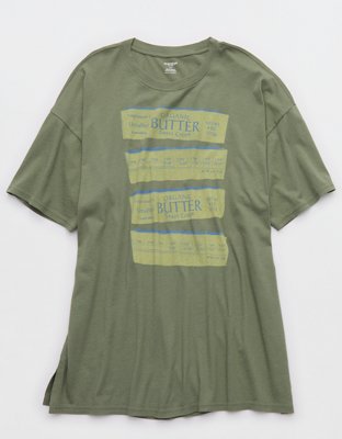 OVERSLEPT by Aerie Sleep Happens Night Tee