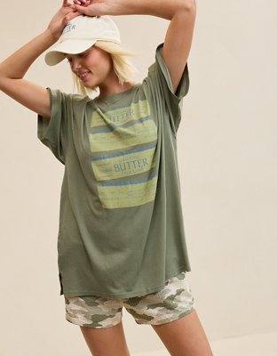 OVERSLEPT by Aerie Sleep Happens Night Tee