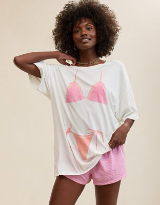 Aerie Sleep Happens Night Tee