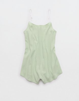 Aerie Off-Duty Pointelle Romper