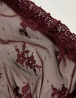 OVERSLEPT by Aerie Sheer Lace Nightie