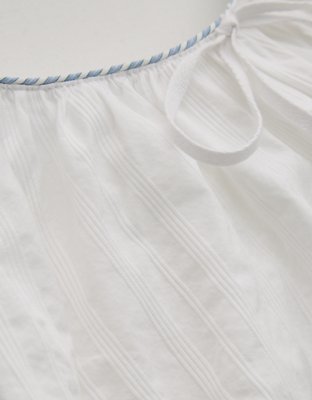 OVERSLEPT by Aerie Seersucker Nightie