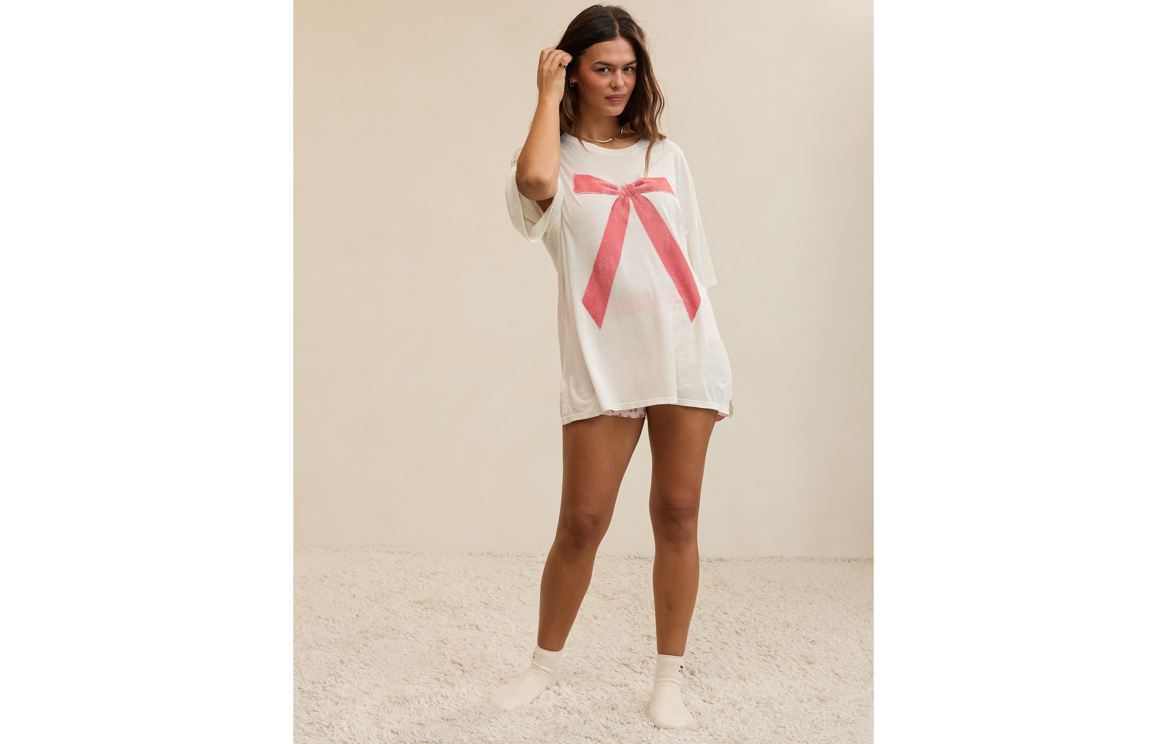 Aerie Sleep Happens Night Tee