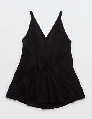 Aerie Tiered Cover Up Mini Dress