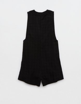 Aerie Pintuck Romper Coverup