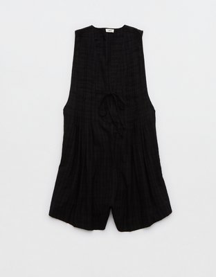 Aerie Pintuck Romper Coverup