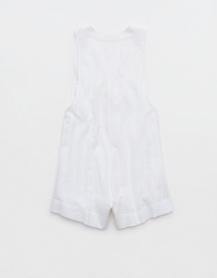 Aerie Pintuck Romper Cover Up