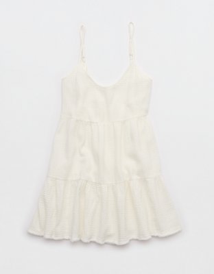 aerie low back mini dress Aerie On-The-Down-Low Back Dress