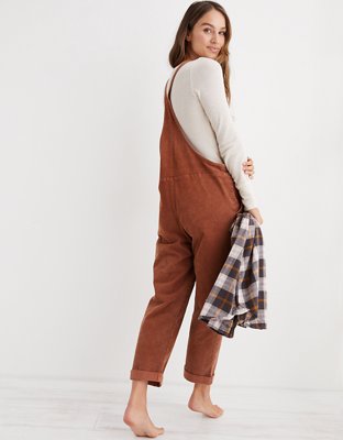 aerie twill utility overall