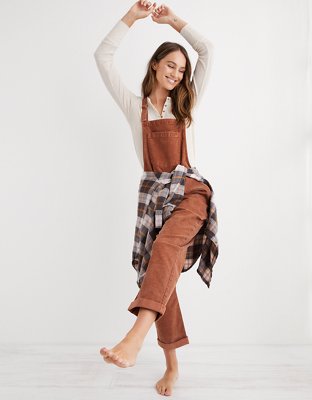 aerie twill utility overall
