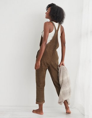 aerie twill utility overall