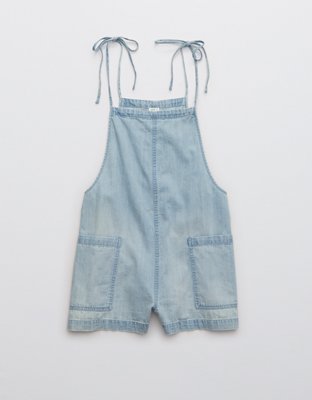 Aerie shoulder sale tie overall shorts