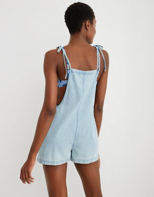 Женские брюки Aerie Tie Shoulder Shortall — фото 2